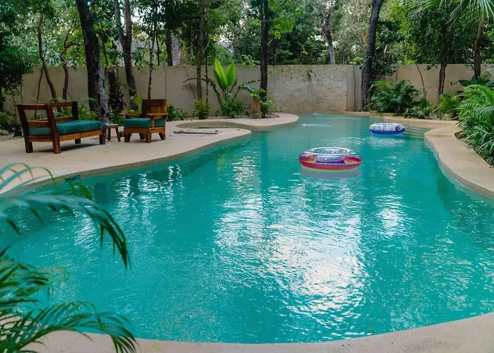 Ahal Holistika 3br Ground-floor Jungle Oasis With Plunge Pool Tulum
