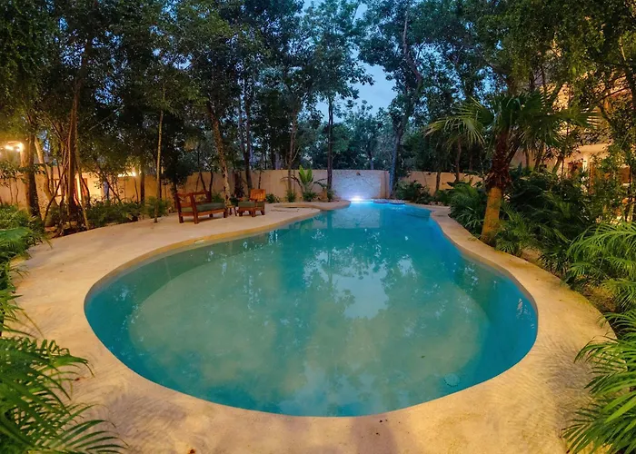 Ahal Holistika 3br Ground-floor Jungle Oasis With Plunge Pool Holiday home Tulum